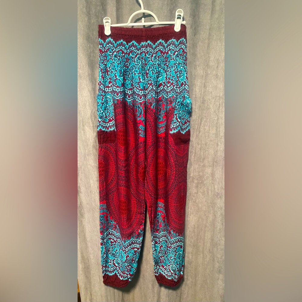 Boho Haram Pants with Pockets | Medium | EUC